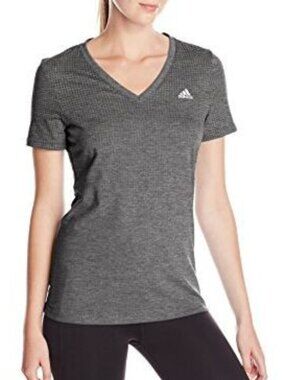 ADIDAS AEROKNIT CLIMACOOL V NECK T-SHIRT